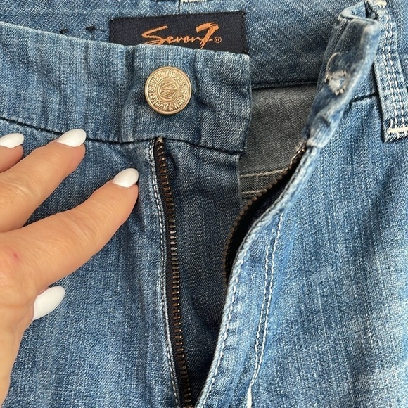 SEVEN7 BOOT CUT RELAXED FIT JEANS SIZE 14 - Picture 5 of 11